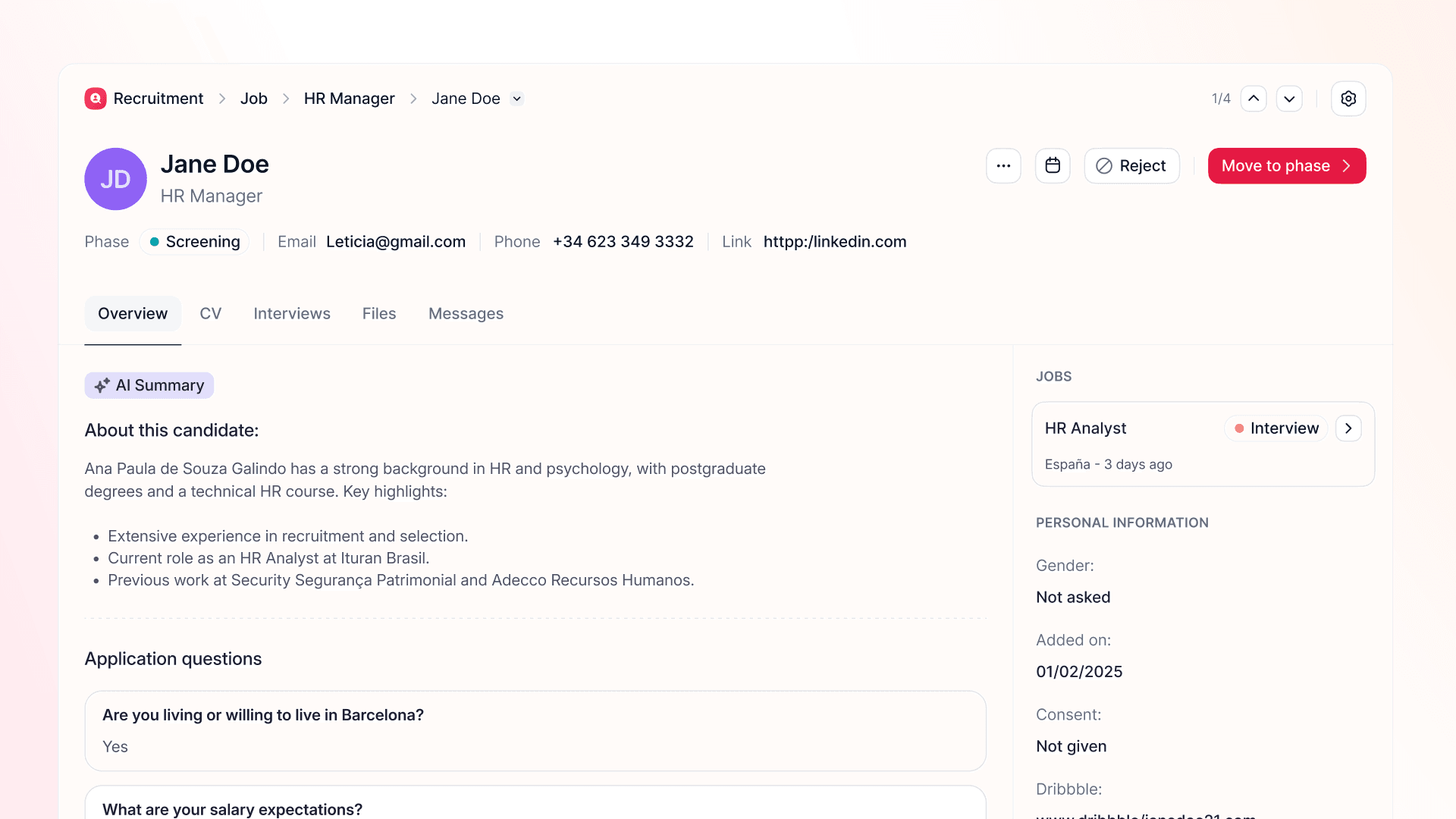Transform how you view candidates