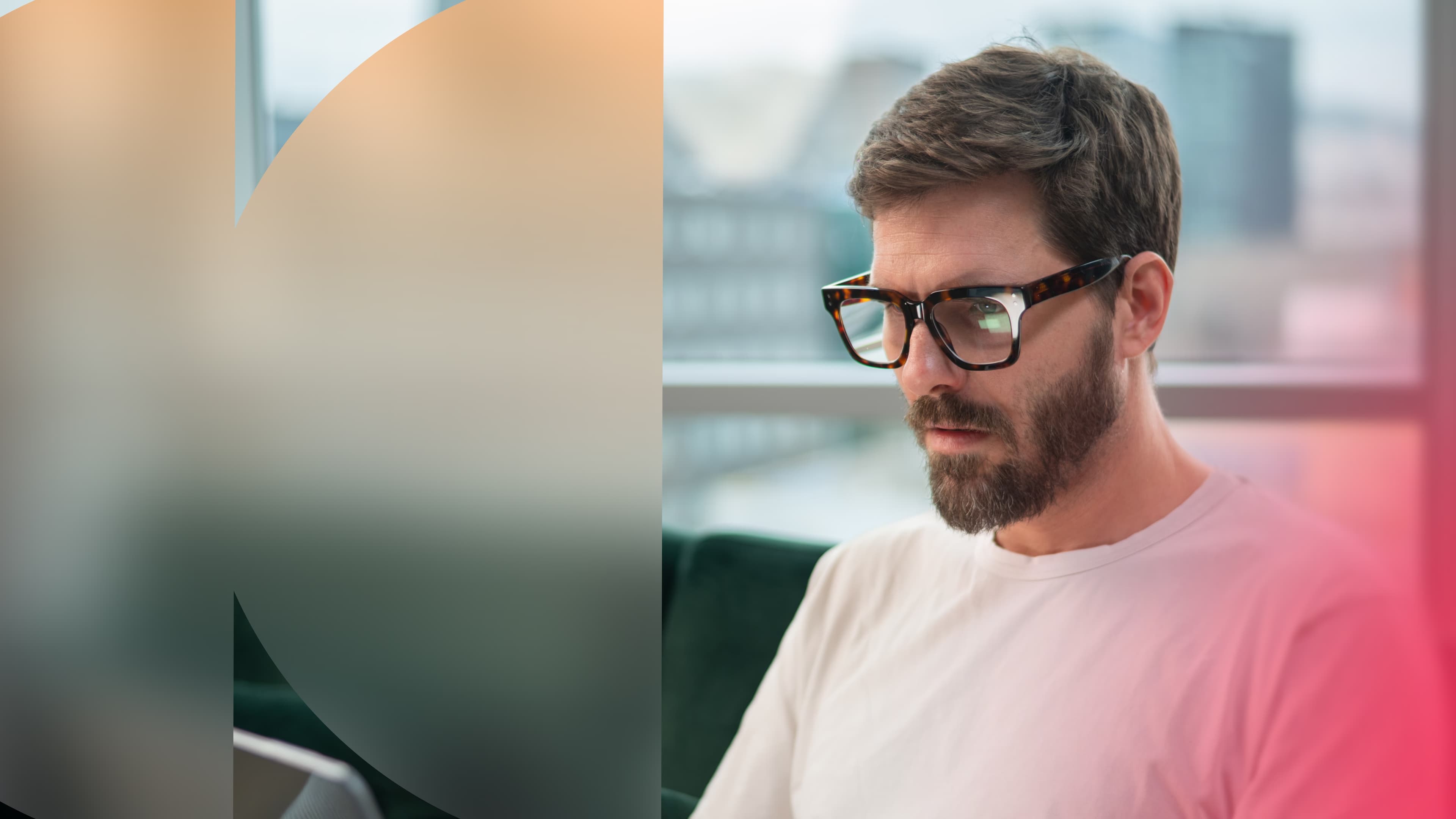 AI Global Report hero background