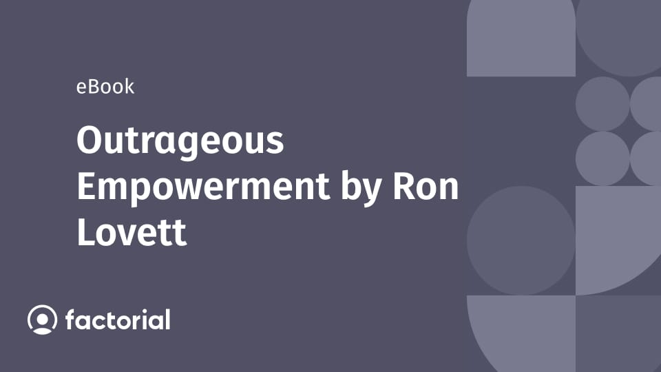 Outrageous Empowerment by Ron Lovett