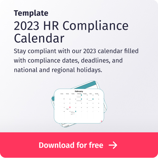 hr compliance calendar