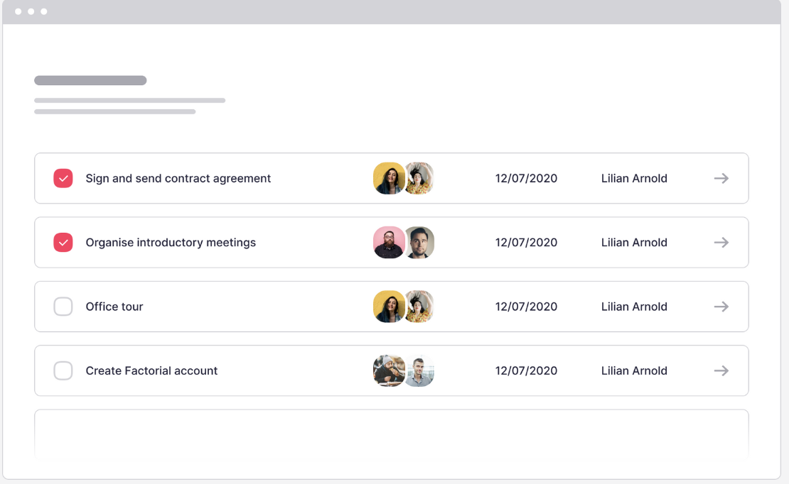 Onboarding offboarding HR Software