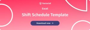 Shift Schedule template