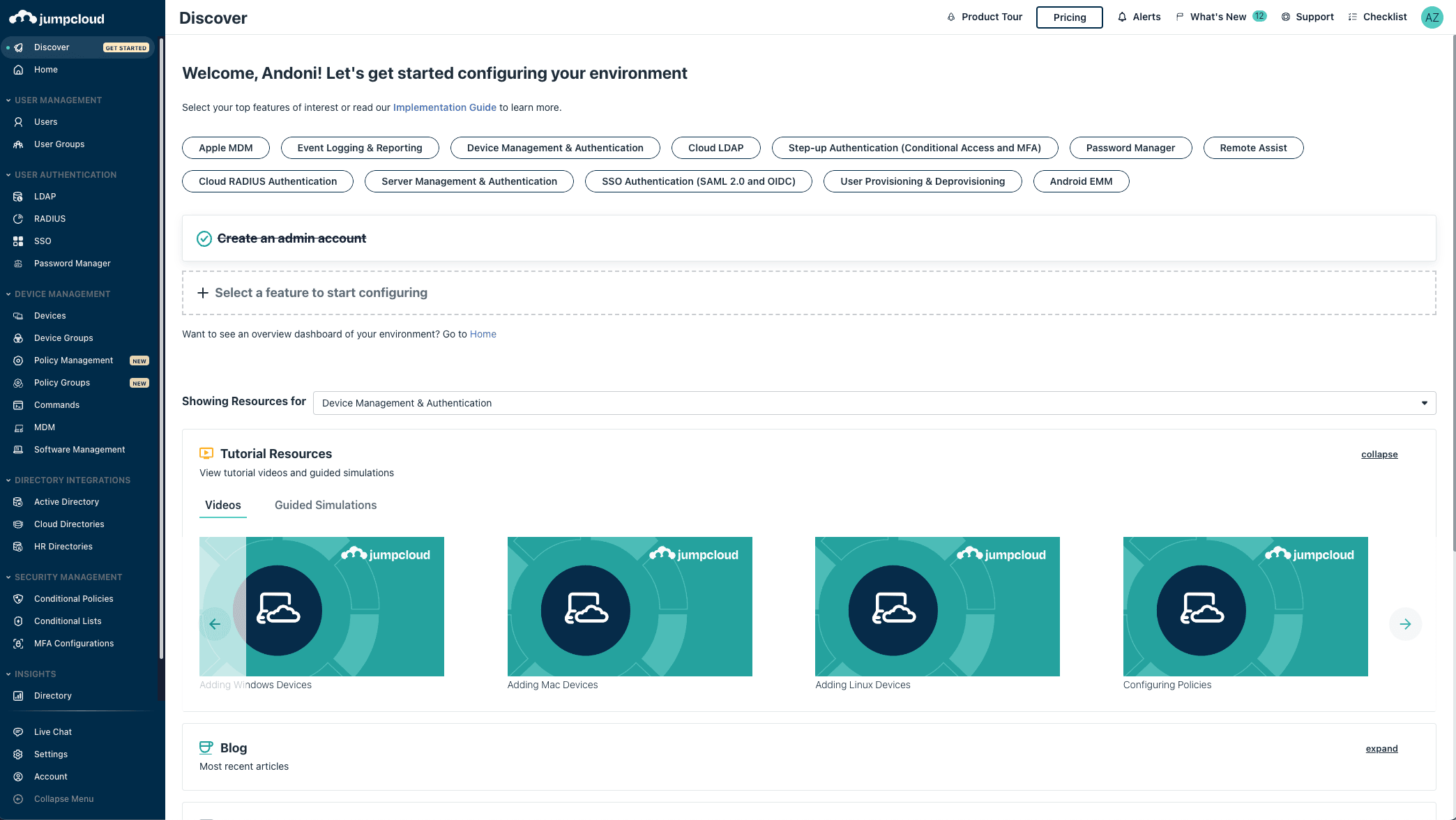 Factorial JumpCloud Integration: New Release - Factorial