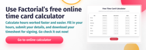 time card calculator online banner