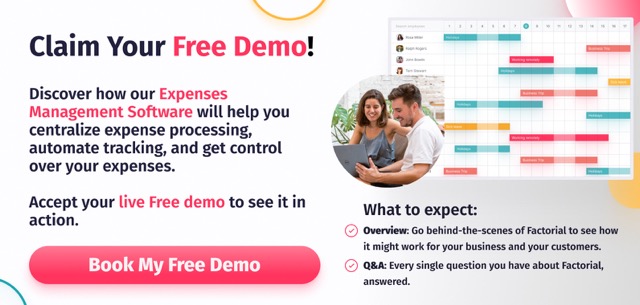 demo expense management software factorial