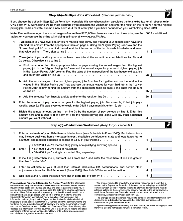 form w-4 page 3