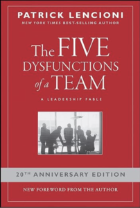 team management book - the five dysfunctions