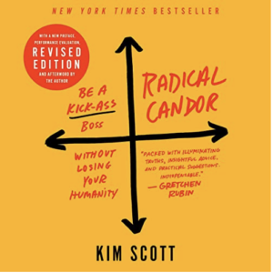 team management book - Radical Candor