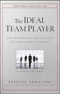 team management book - The Ideal Team Player
