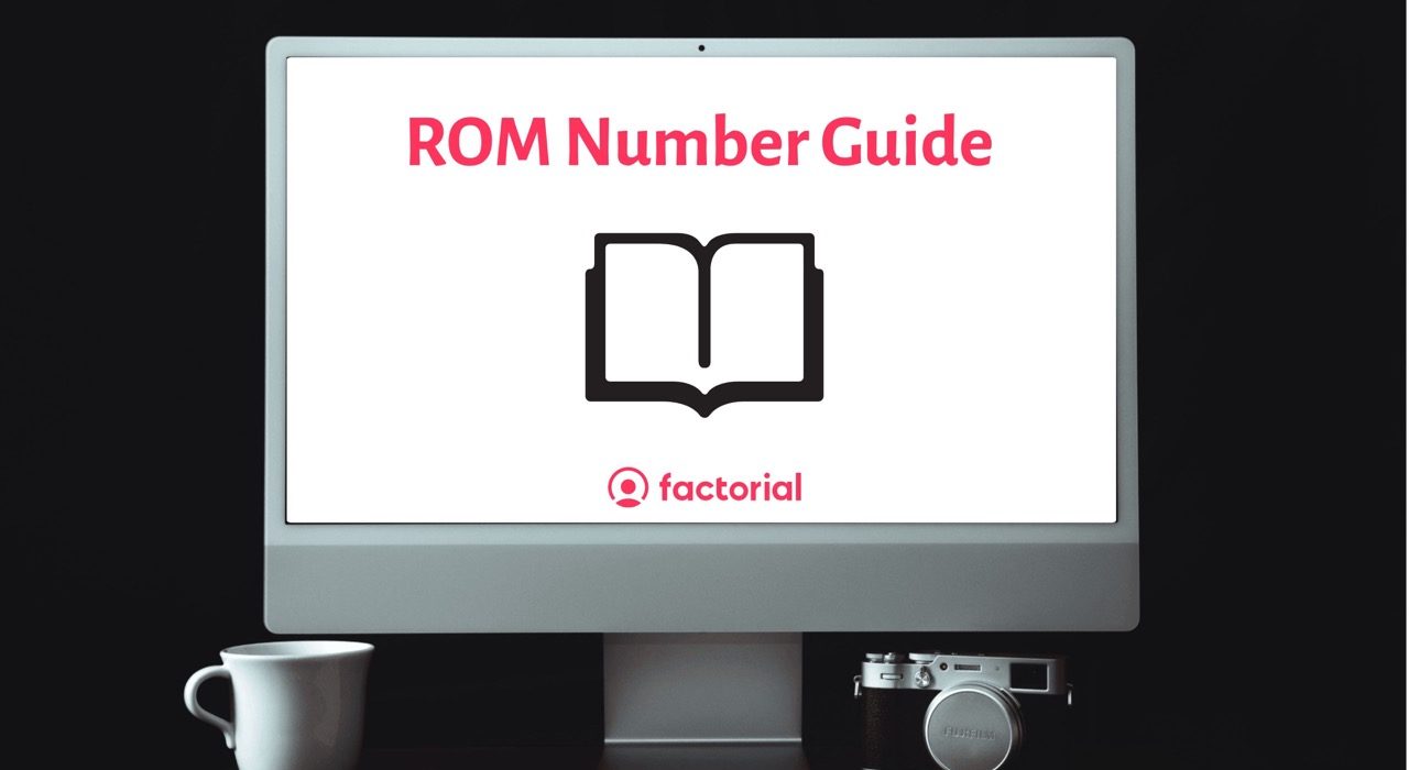 ROM Number Guide