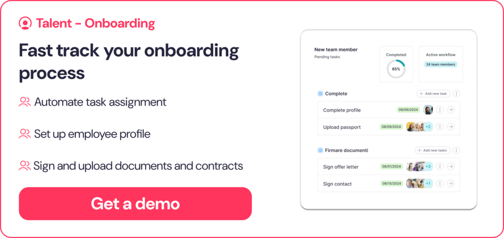 Onboarding for new hires is seamless with Factorial