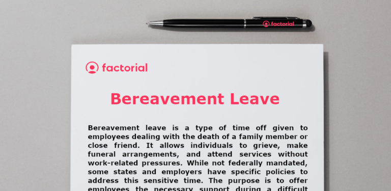 Bereavement Leave Laws Explained For Managers - Factorial