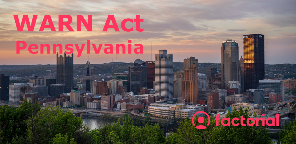 pennsylvania warn act notice