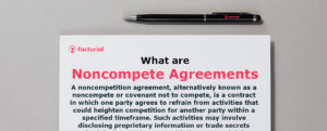 non-compete agreement