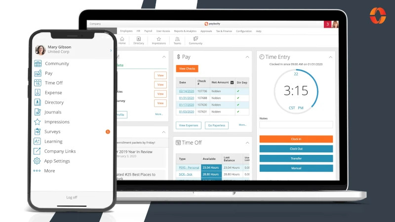 Paylocity hr software