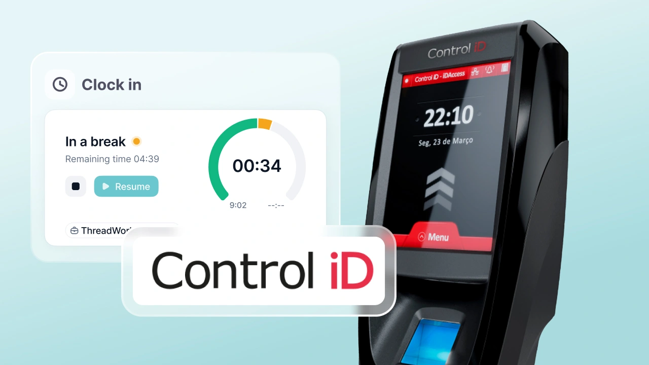 Integração: registro de ponto eletrônico com a Control ID | Factorial
