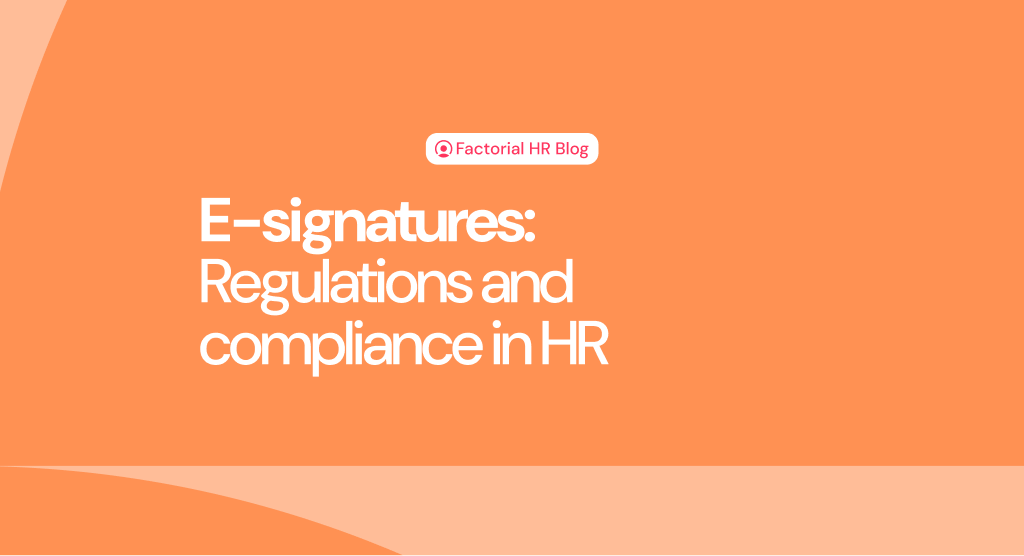 e-signature regulations and compliance in HR