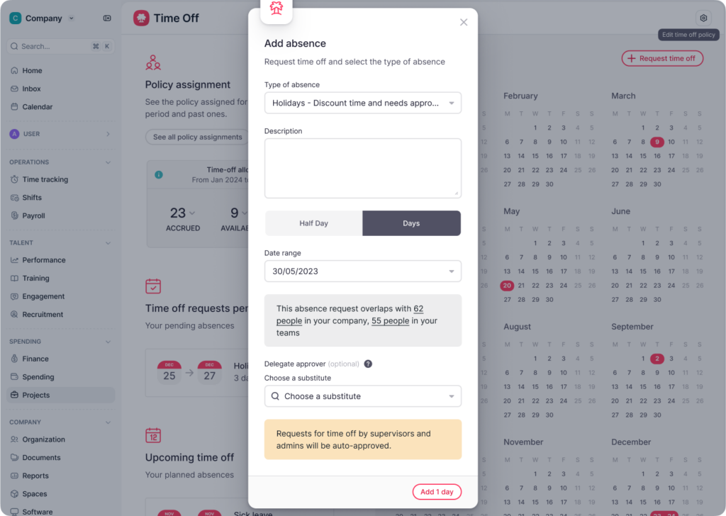 PTO and leave management software