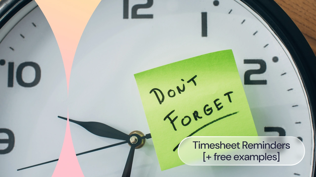 Timesheet Reminders