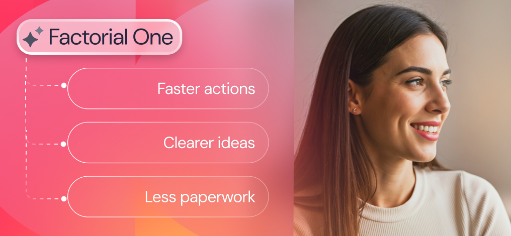 Factorial launches One an AI agent that works with you