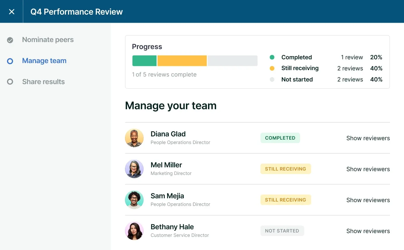 lattice performance review app