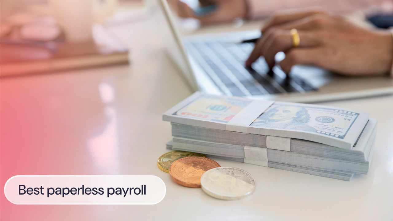 Paperless payroll software for employers