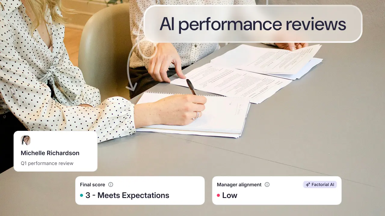 AI peformance reviews
