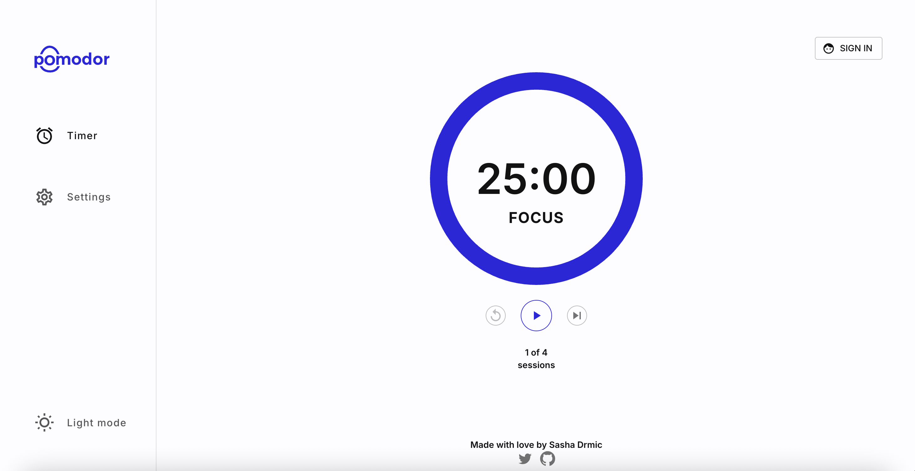 pomodor timer app