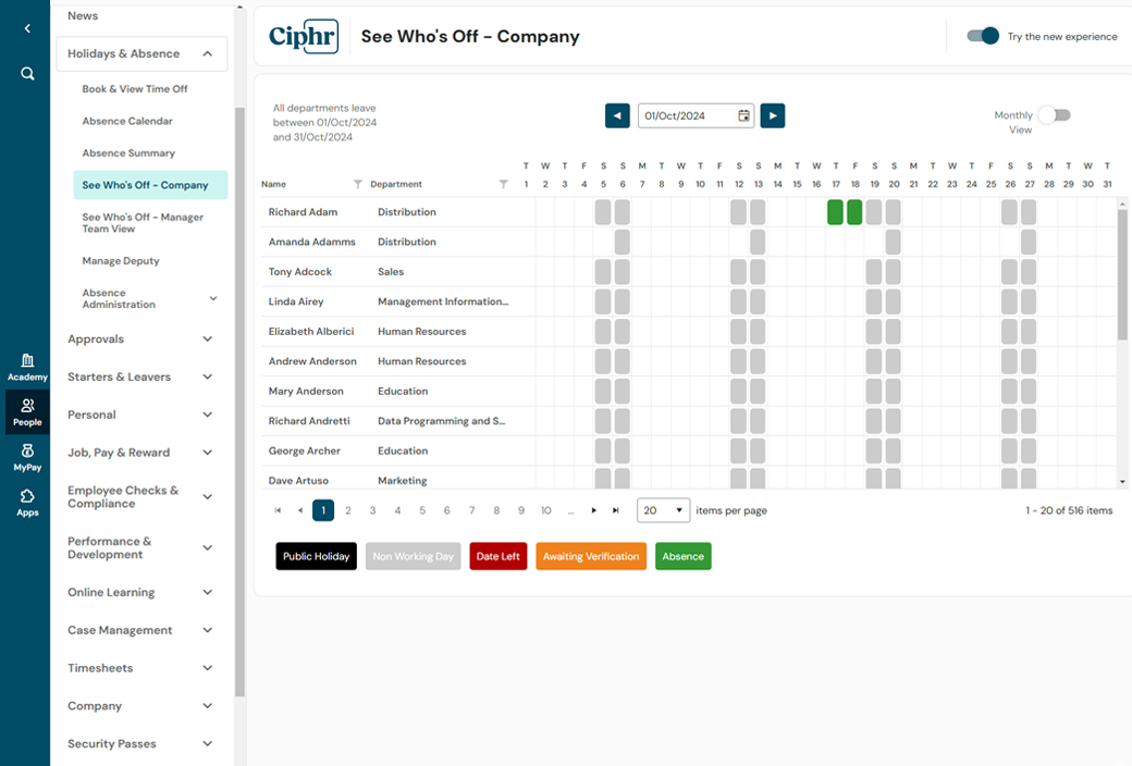 hr software ciphr