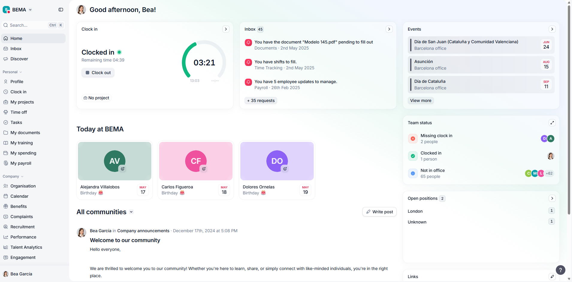 factorial hr software spain