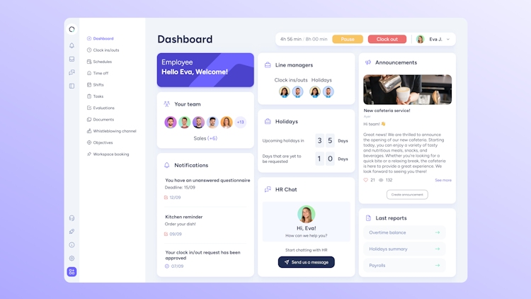 sesame hr performance management system spain