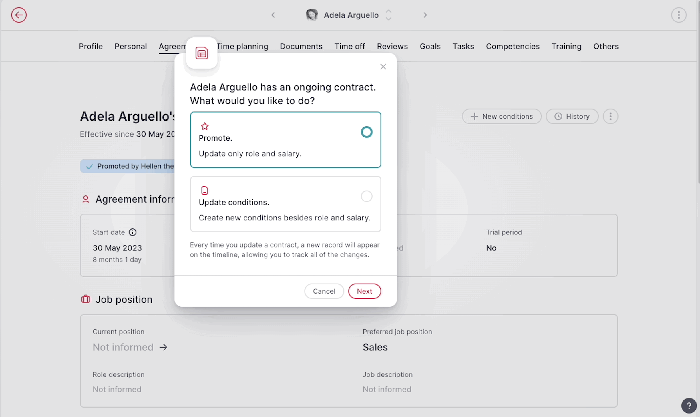 factorial ai contract management