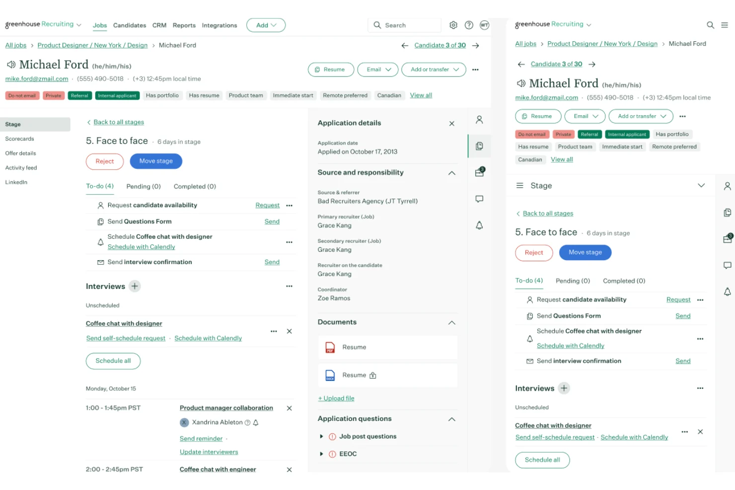 greenhouse dashboard