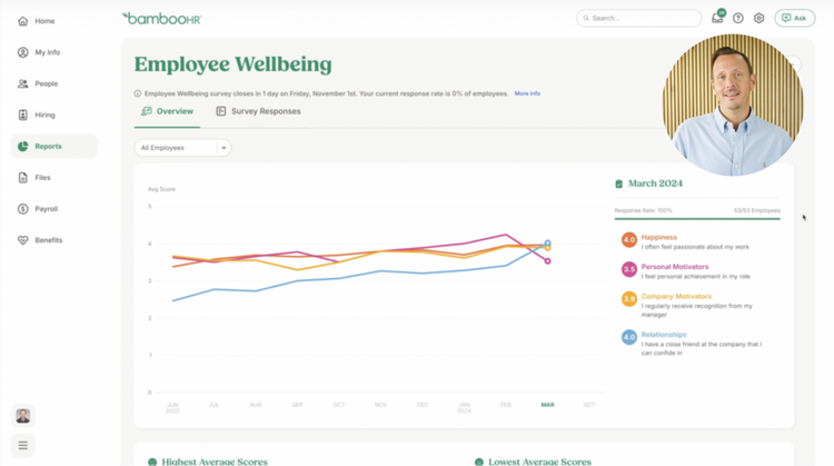 bamboohr employee engagement software