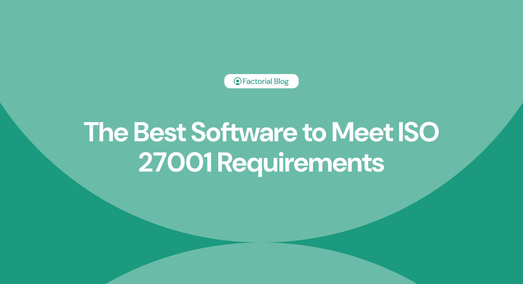best software iso 27001
